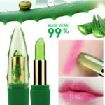 Aloe Vera Gel Color Changing Lipstick Gloss  Moisturizer Anti-drying Desalination Fine-grain Lip Blam Care