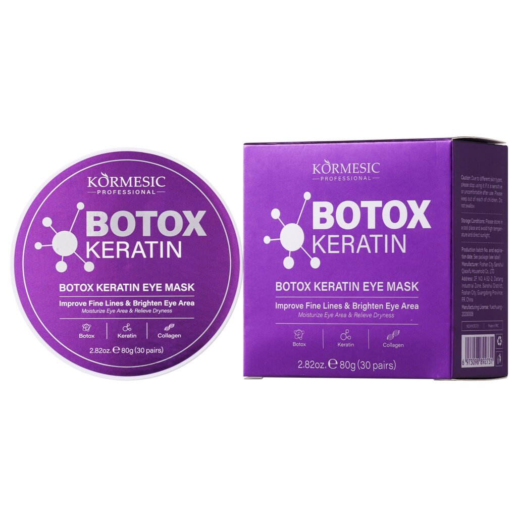 KORMESIC Botulinum Keratin Anti Wrinkle Eye Mask 80g-60 Patches 30 Pairs