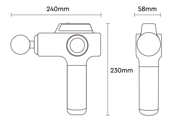Massage Gun Small Muscle Massager Household - Image 8