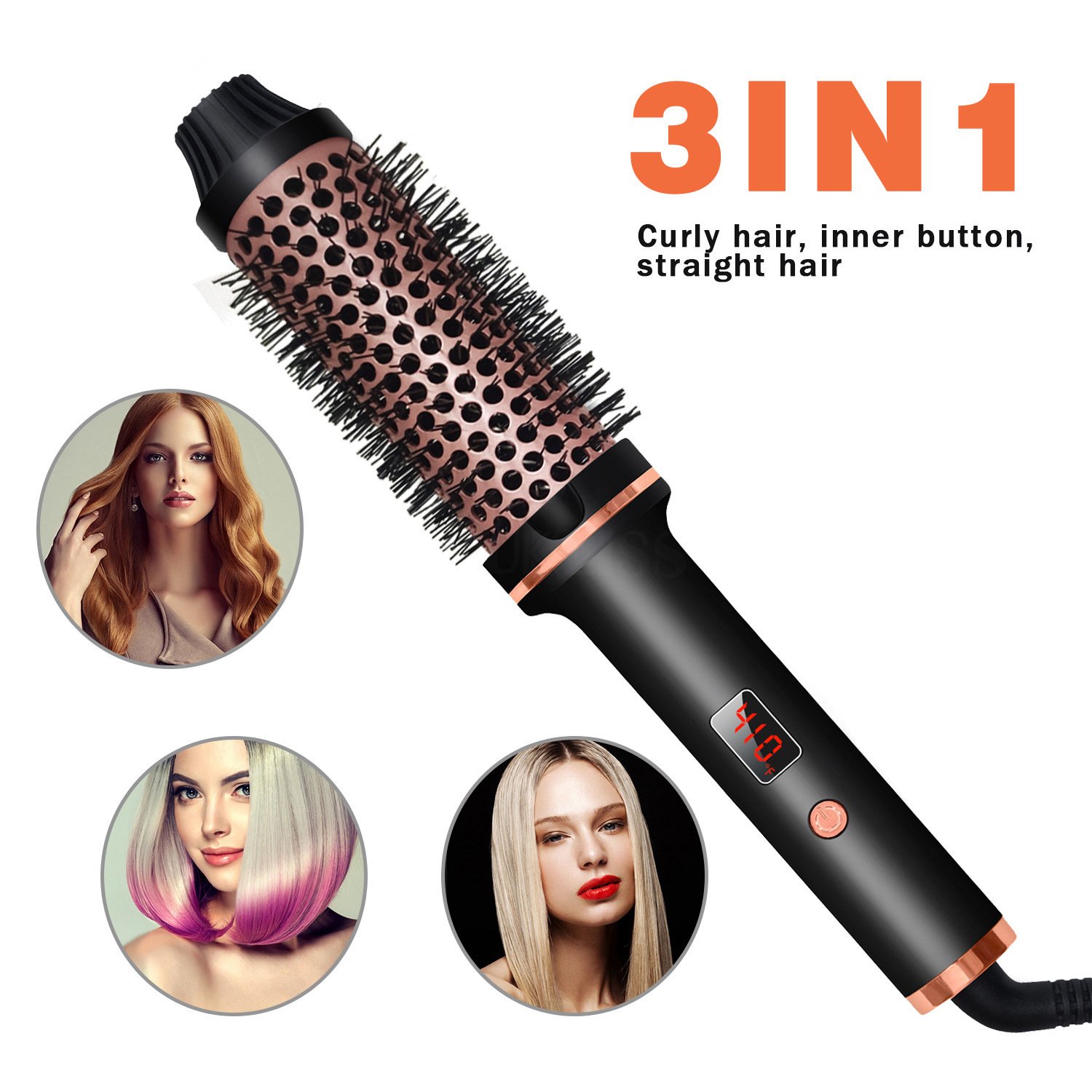Hair Curler Straight Comb Multifunctional Household Portable - Image 7