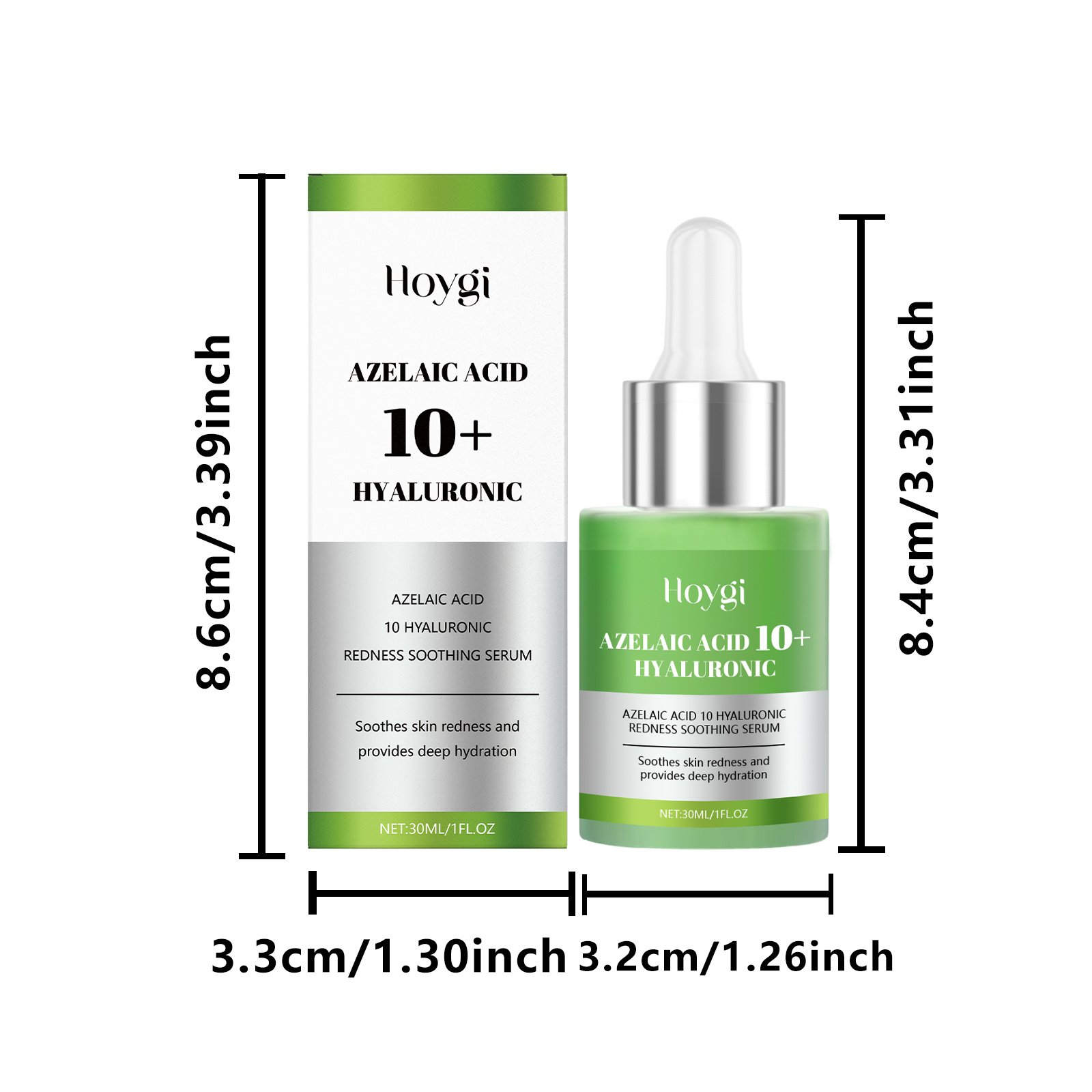 Hyaluronic Acid Soothing E Ssence Light Green 30ml-box - Image 9