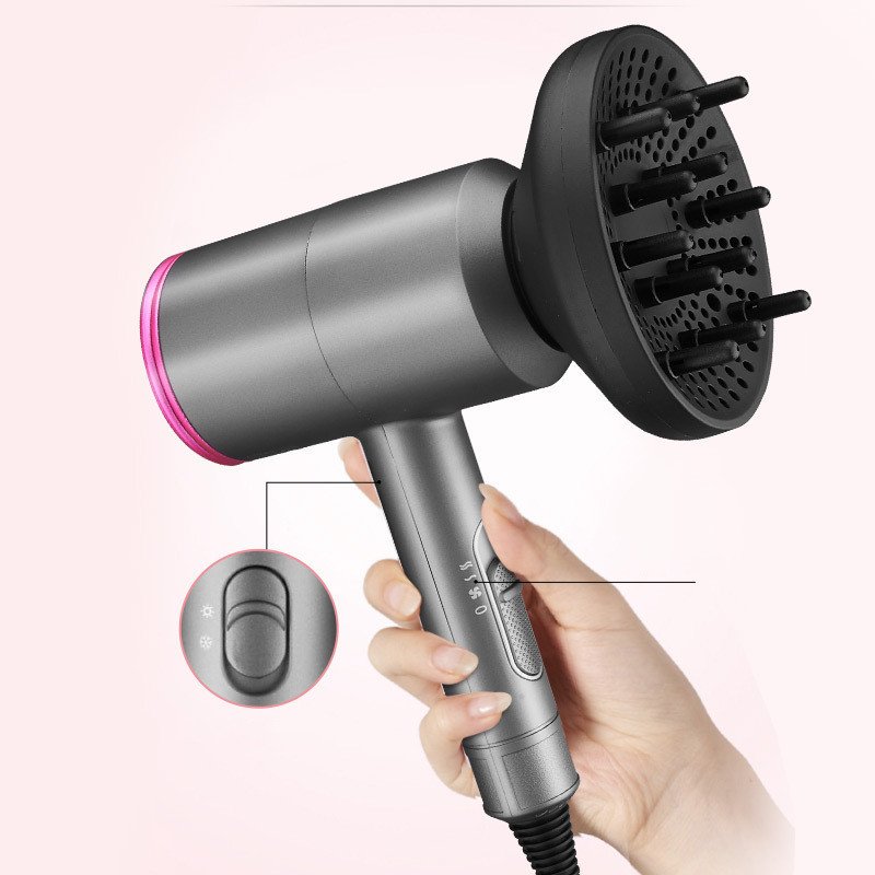 Hair Dryer 1400w 110V 220V Hairdryer Hair Blow Dryer Fast Straight Hot Air Styler 3 Heat Setting 2 Speed Ne Setting - Image 4