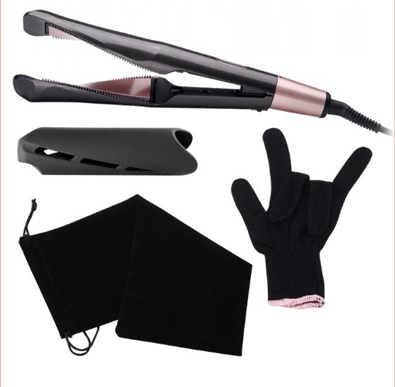 2 In1 Professional Hair Straightener Hair Crimper Dry/Wet Hair Straightening Curling Comb - Image 5