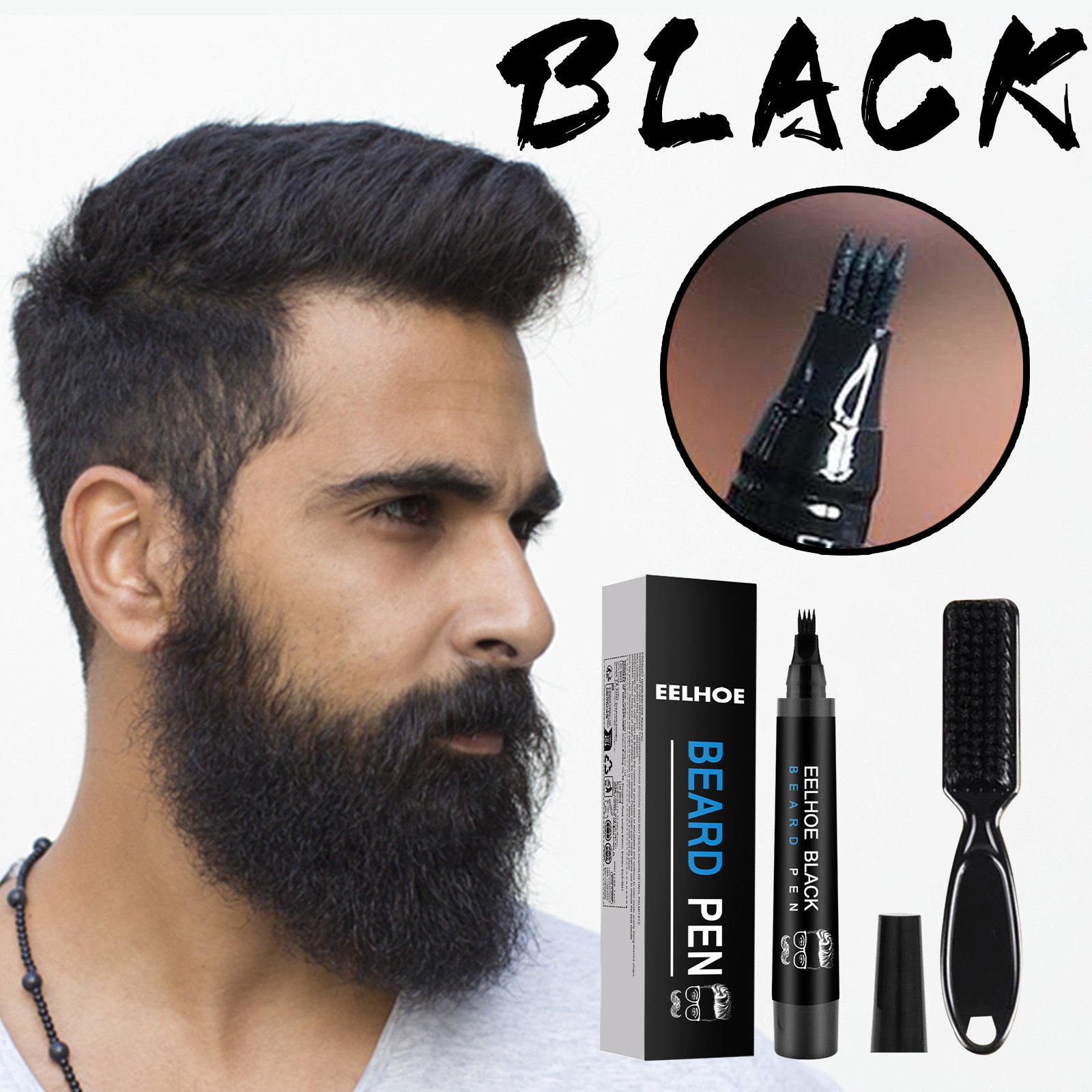 Beard Styling Pen - Black Box - Image 4