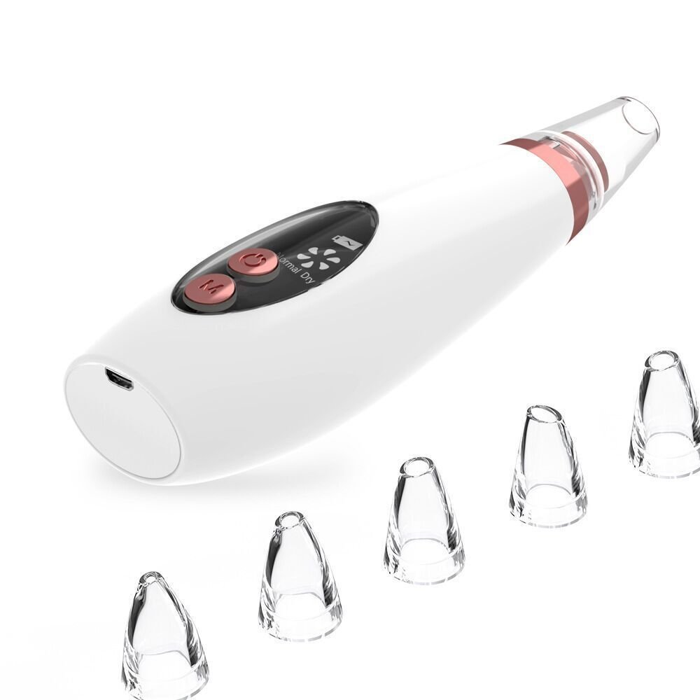 Blackhead Pore Vacuum Cleaner Nose Cleanser Blackheads Remover Blackhead Acne Removal Button Face Suction Beauty Skin Care Tool - Image 4