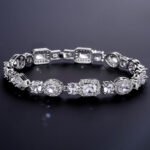 Cross-Border New Style Bracelet With Aaa-Grade Pearls And Zircons For Women, Featuring An Elegant And Luxurious Feel, Versatile For Brides And Banquets