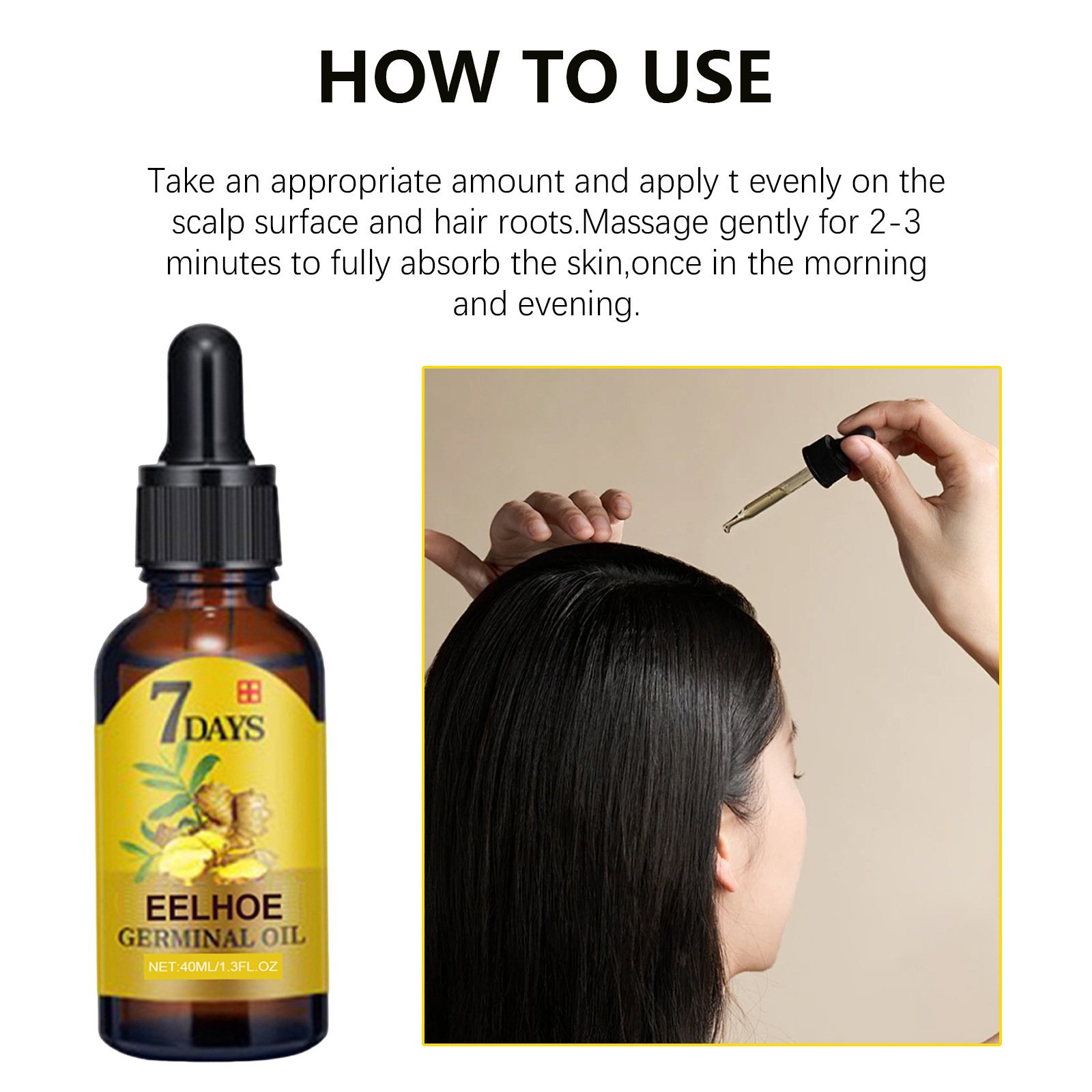 Ginger Hair Liquid 20ml 1box - Image 5