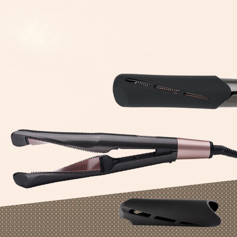 2 In1 Professional Hair Straightener Hair Crimper Dry/Wet Hair Straightening Curling Comb - Image 3