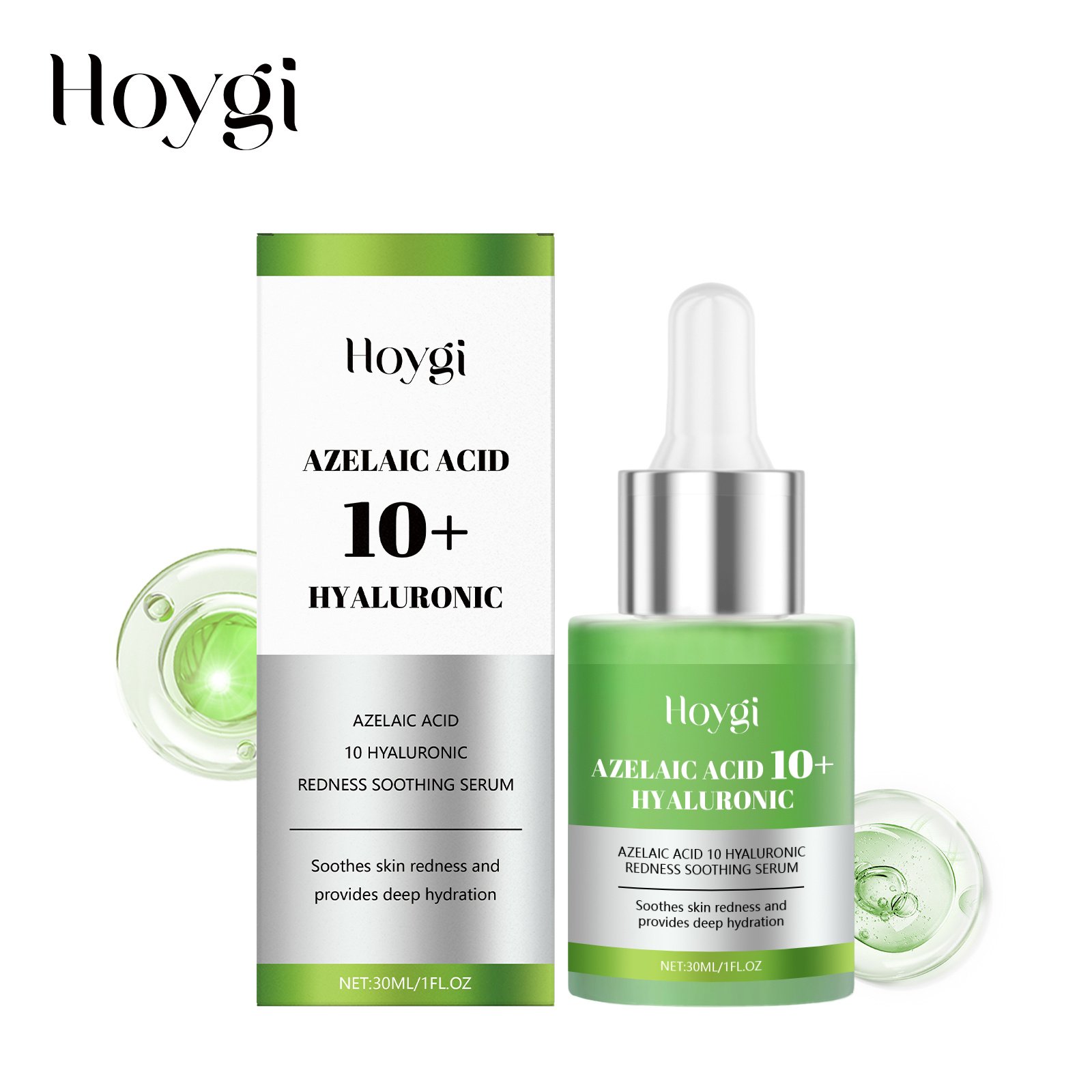 Hyaluronic Acid Soothing E Ssence Light Green 30ml-box - Image 3
