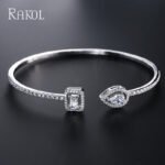 Korean Style Simple Water Drop Jewelry Bracelet For Women, Fashionable Niche Versatile Evening Dress Jewelry, Non-Fading