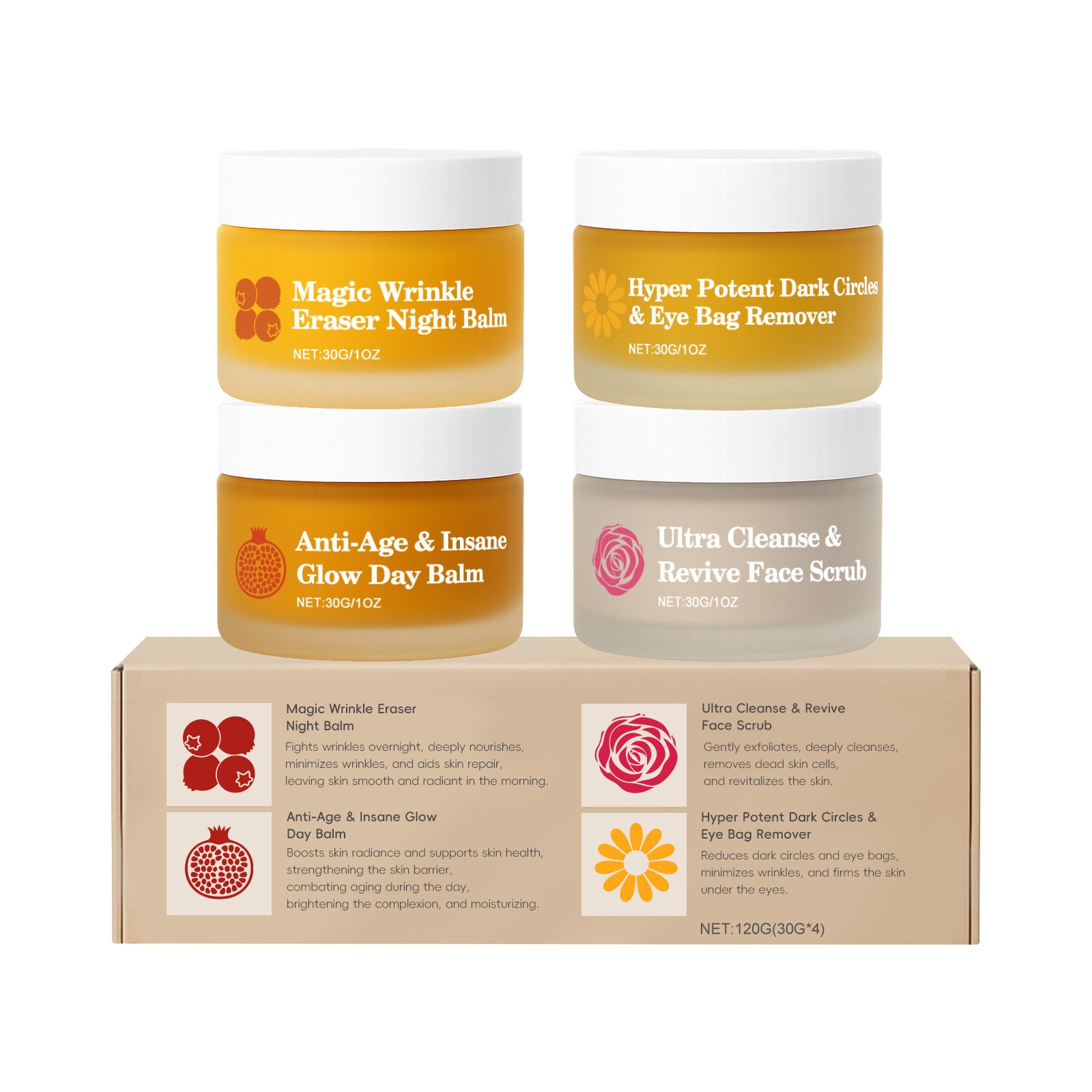 Multi Effect Skin Rejuvenation Day And Night Repair Set 30g X 4-box - Image 8