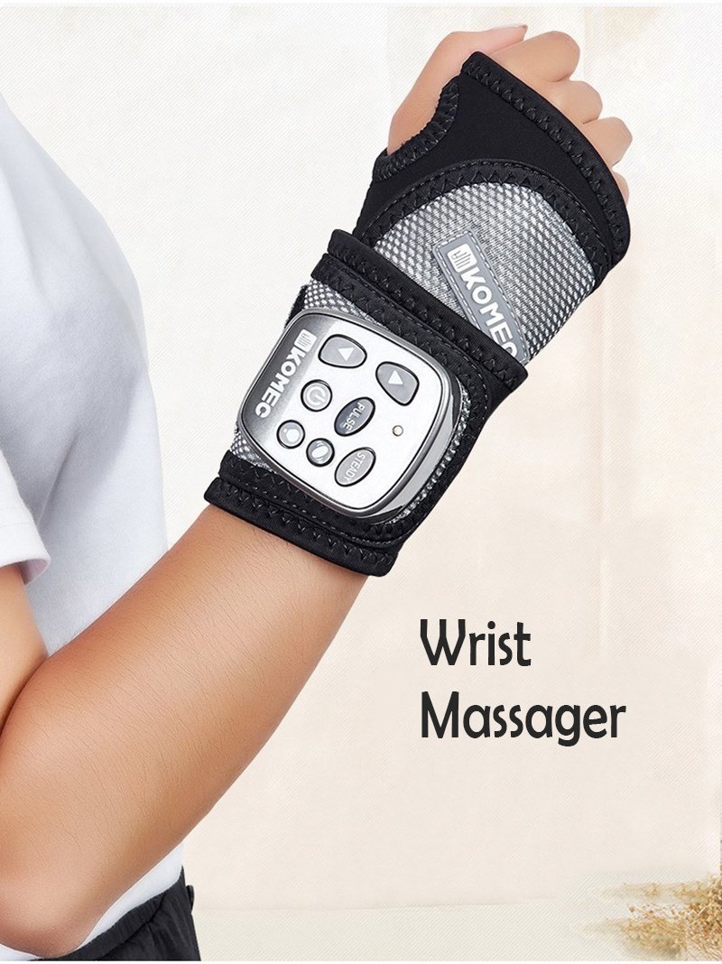 Wireless Vibration Physical Therapy Heating Wrist Massager Squeeze Muscle Joint Acupoint Treatment Relaxation Hand Massager - Image 4