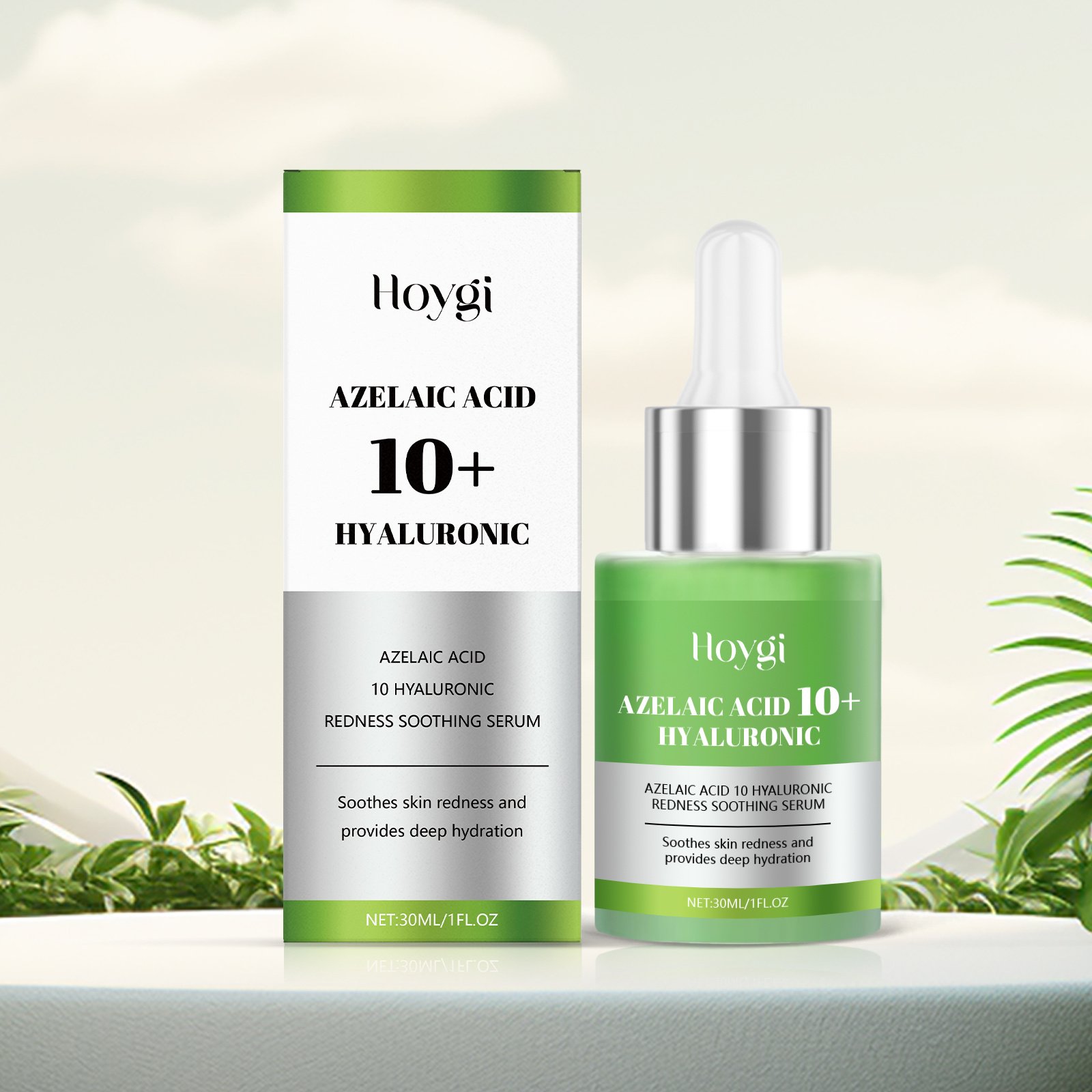 Hyaluronic Acid Soothing E Ssence Light Green 30ml-box - Image 8