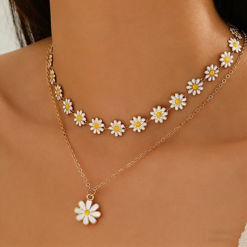 Pendant Multi-layer Necklace Set Women Clavicle Chain Neck Jewelry For Daily Dating Banquet Party Occasions