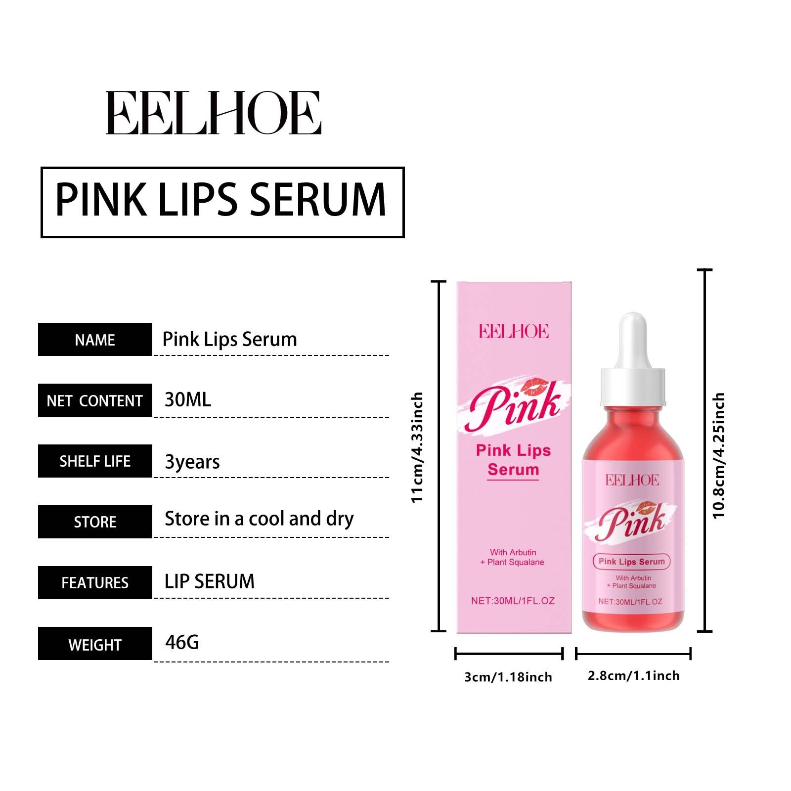 P Ink Lip Lightening Pigment E Ssence 30ml 1 Box - Image 9