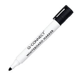 Q-Connect Drywipe Marker Pen Black (10 Pack) KF26035