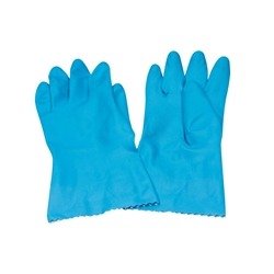 Rubber Gloves Medium Blue (12 Pack) 803191