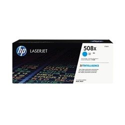 HP 508X Original LaserJet Toner Cartridge High Yield Cyan CF361X