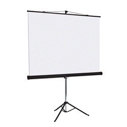 Bi-Office Tripod Projection Screen 1500x1500mm Black 9D006020