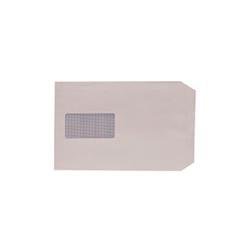 Q-Connect C5 Envelopes Window Pocket Peel and Seal 100gsm White (Pack of 500) KF03290