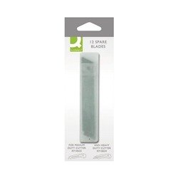 Q-Connect Medium/Heavy Duty Cutter Blades (12 Pack) KF10636
