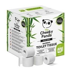 Cheeky Panda 3-Ply Toilet Tissue 200 Sheets (Pack of 48) PFTOILT48