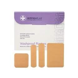 Reliance Medical Dependaplast Washproof Plasters Assorted (Pack of 100) 536