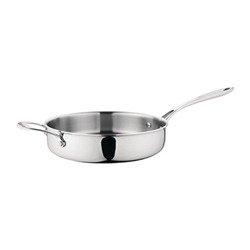 Vogue Stainless Steel & Aluminium Tri-Wall Sauté Pan 280mm