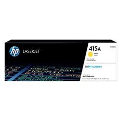 HP 415A Yellow Standard Capacity Toner 2.1K pages for HP Color LaserJet M454 series and HP Color LaserJet Pro M479 series - W2032A