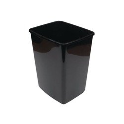2Work Swing Bin Base 10 Litre Black 2W02385