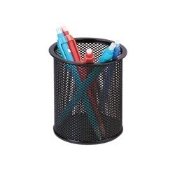 Q-Connect Mesh Pen Pot Black KF00864