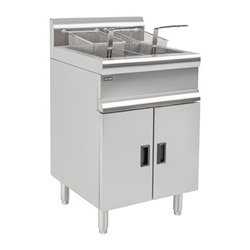 Lincat Twin Tank Twin Basket Free Standing Natural Gas Fryer J10
