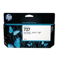 HP 727 DesignJet Ink Cartridge 130-ml Photo Black B3P23A