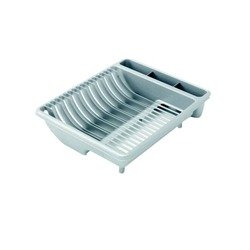 Addis Draining Rack 380x480x110mm Metallic Grey 510815