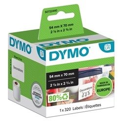 Dymo 99015 LabelWriter Large Multipurpose Labels 70mm x 54mm (Pack of 320) S0722440