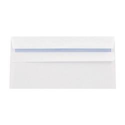 Q-Connect DL Envelopes Plain Wallet Peel and Seal 100gsm White (500 Pack) 1P04