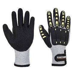 TPV Impact Therm Cut Glove (Grey & Black) Large