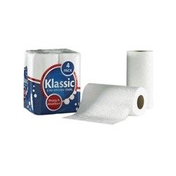 Klassic Kitchen Roll White (Pack of 24) 1105090