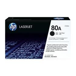 HP 80A Original LaserJet Toner Cartridge Black CF280A