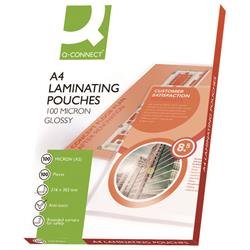 Q-Connect A4 Laminating Pouch 200 Micron (Pack of 100) KF04115
