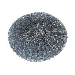 Scourer Galvanised Steel 50g Medium (Pack of 10) 102589