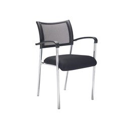 Jupiter Arm Chair - Chrome Frame Ref CH0784