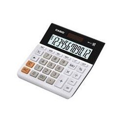 Casio 12-digit Landscape Basic Function Calculator White MH-12-WE-SK-UP