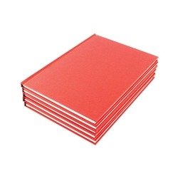 Manuscript A4 Book Ruled Feint (Pack of 5) WX01060