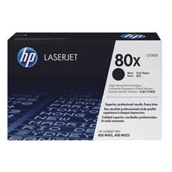 HP 80X Black High Yield Toner 6.9K pages for HP LaserJet Pro M401/M425 - CF280X