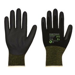 NPR15 Nitrile Bamboo  (Pk12) (Black) Medium