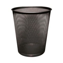 Q-Connect Waste Basket Mesh 18 Litre Black KF00871