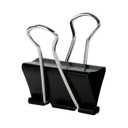 Q-Connect Foldback Clip 42mm Black (Pack of 10) KF01285