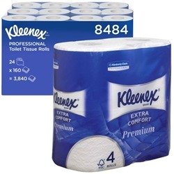 Kleenex 4-Ply Quilted Toilet Roll (24 Pack) 8484