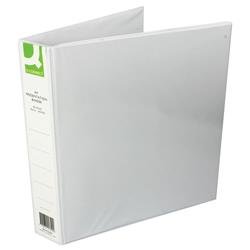 Q-Connect Presentation 40mm 4D Ring Binder A4 White (Pack of 6) KF01329Q